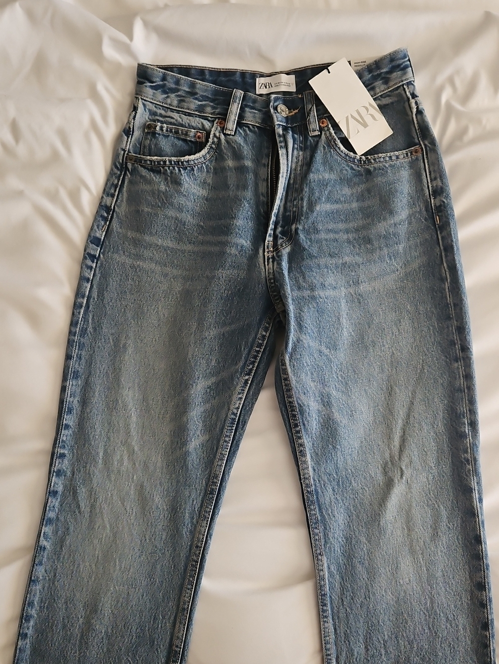 Zara Womens Straight Fit Jeans